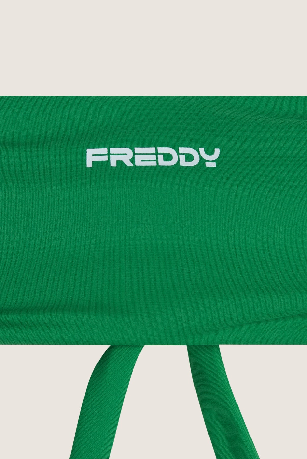 Bandeau-Bikinioberteil mit Freddy Logo - GREEN