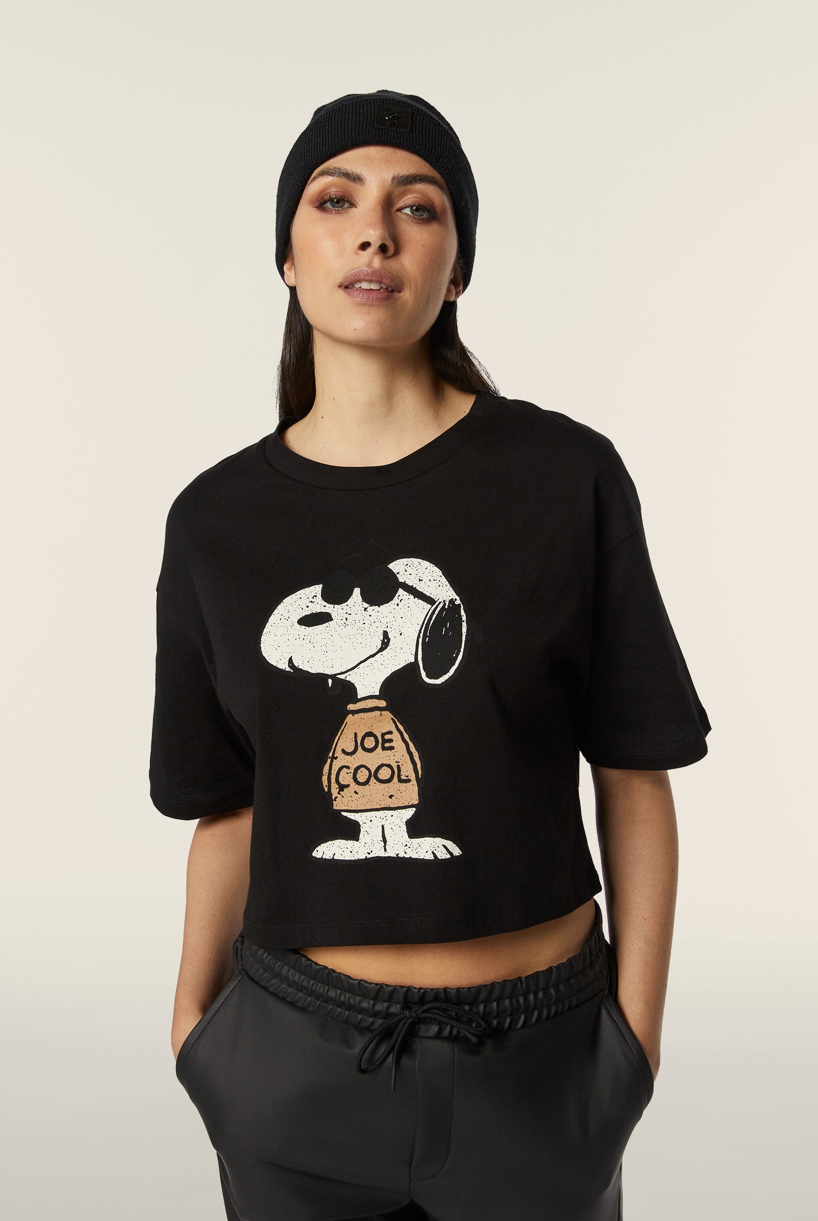 Freddy x Snoopy Cropped T-Shirt