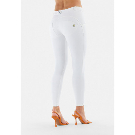 WR.UP® Eco Vegan Leather - Regular Waist Super Skinny - W0 - White