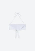 Bandeau-Bikinioberteil mit Freddy Logo - WHITE