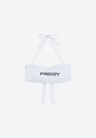 Bandeau-Bikinioberteil mit Freddy Logo - WHITE