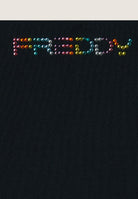 Bikinihose mit Strassverzierung - An den Seiten gebunden - BLACK