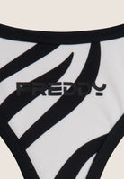 Triangel-Bikinioberteil mit Zebramuster - ZEBRA