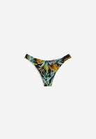 Bikinihose mit tropischem Print - BLACK