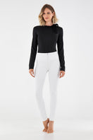 WR.UP Push-Up High Waist Skinny Vegan Leather Pant - White