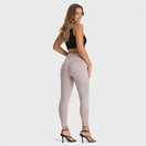 WR.UP Push-Up High Waist Skinny 7/8 Pants - Gull Gray